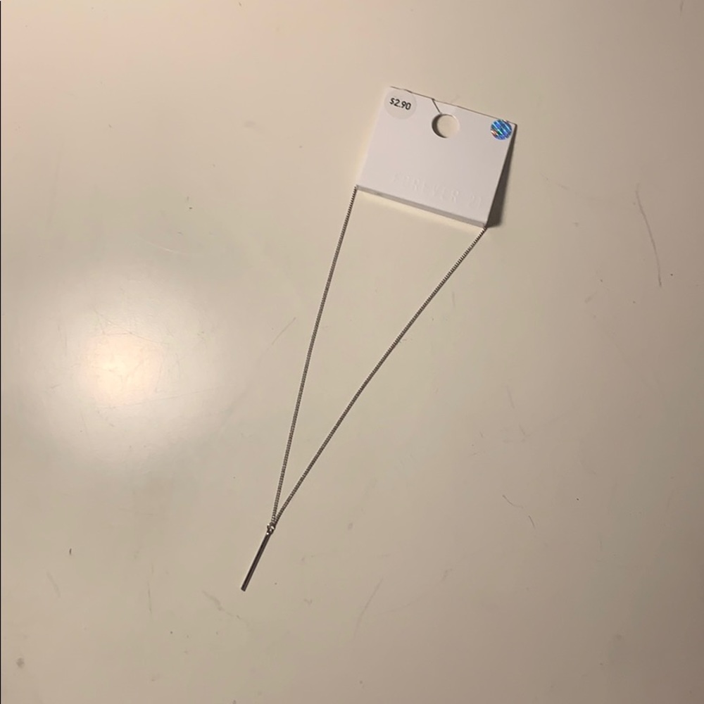 Silver forever 21 necklace